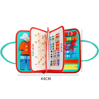 Thumbnail for Mind Kiddo® Busy Board Dressing And Buttoning Learning Toy