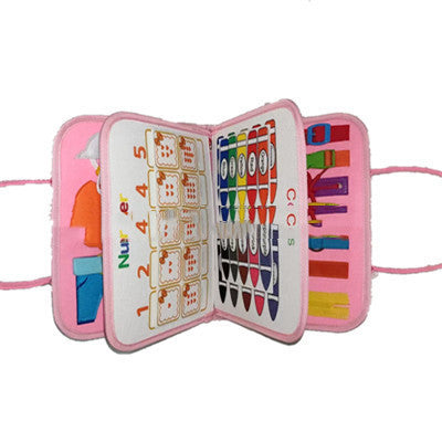 Mind Kiddo® Busy Board Dressing And Buttoning Learning Toy
