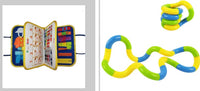 Thumbnail for Mind Kiddo® Busy Board Dressing And Buttoning Learning Toy