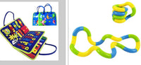 Thumbnail for Mind Kiddo® Busy Board Dressing And Buttoning Learning Toy