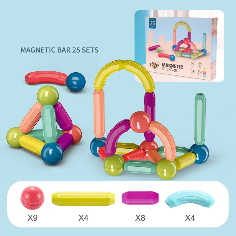 Mind Kiddo® Magnetic Stick Building Blocks Game Set