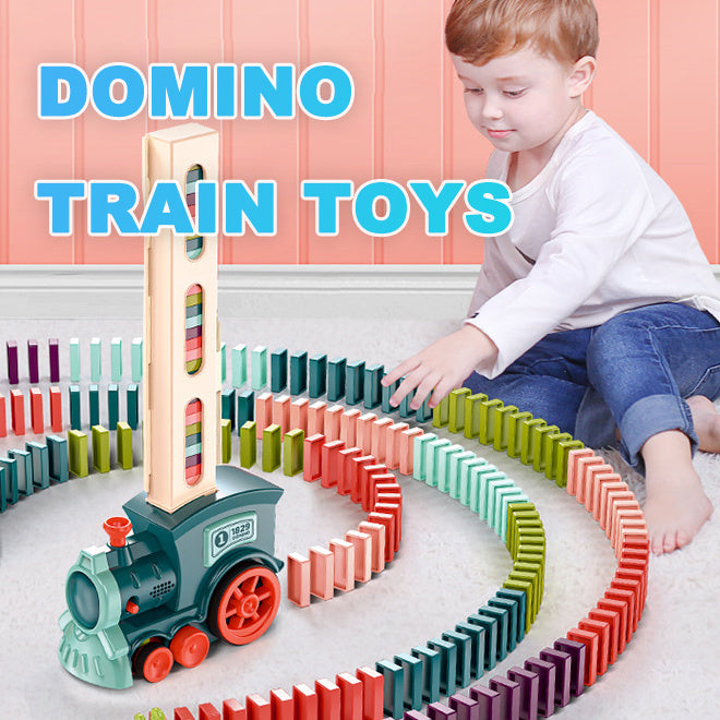MindKiddo® Domino Train Toys