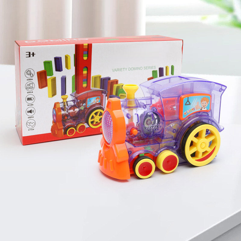 MindKiddo® Domino Train Toys