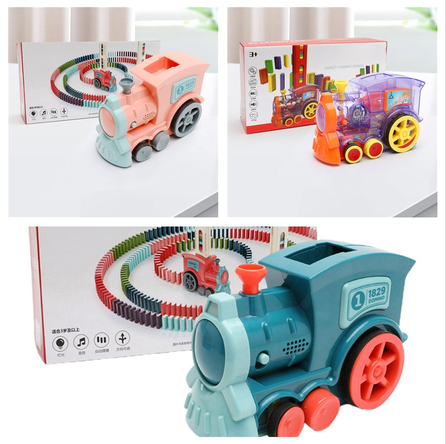 MindKiddo® Domino Train Toys